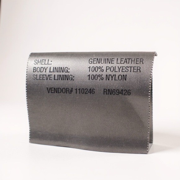 Wilsons VTG Maxima Leather Cognac Brown Moto Jacket W/ Contrast Stitching XL 90s - Picture 8 of 15